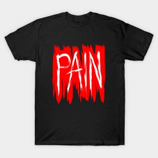 Letter pain T-Shirt